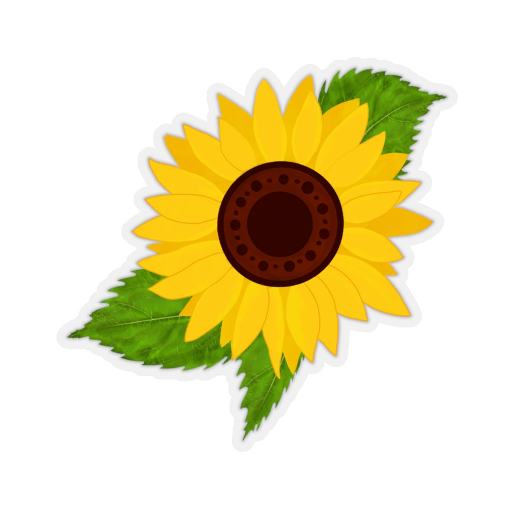 Sunflower Kiss-Cut Stickers