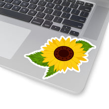 Load image into Gallery viewer, Sunflower Kiss-Cut Stickers
